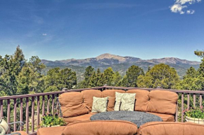Large Ruidoso Home with Stunning Views and Hot Tub!